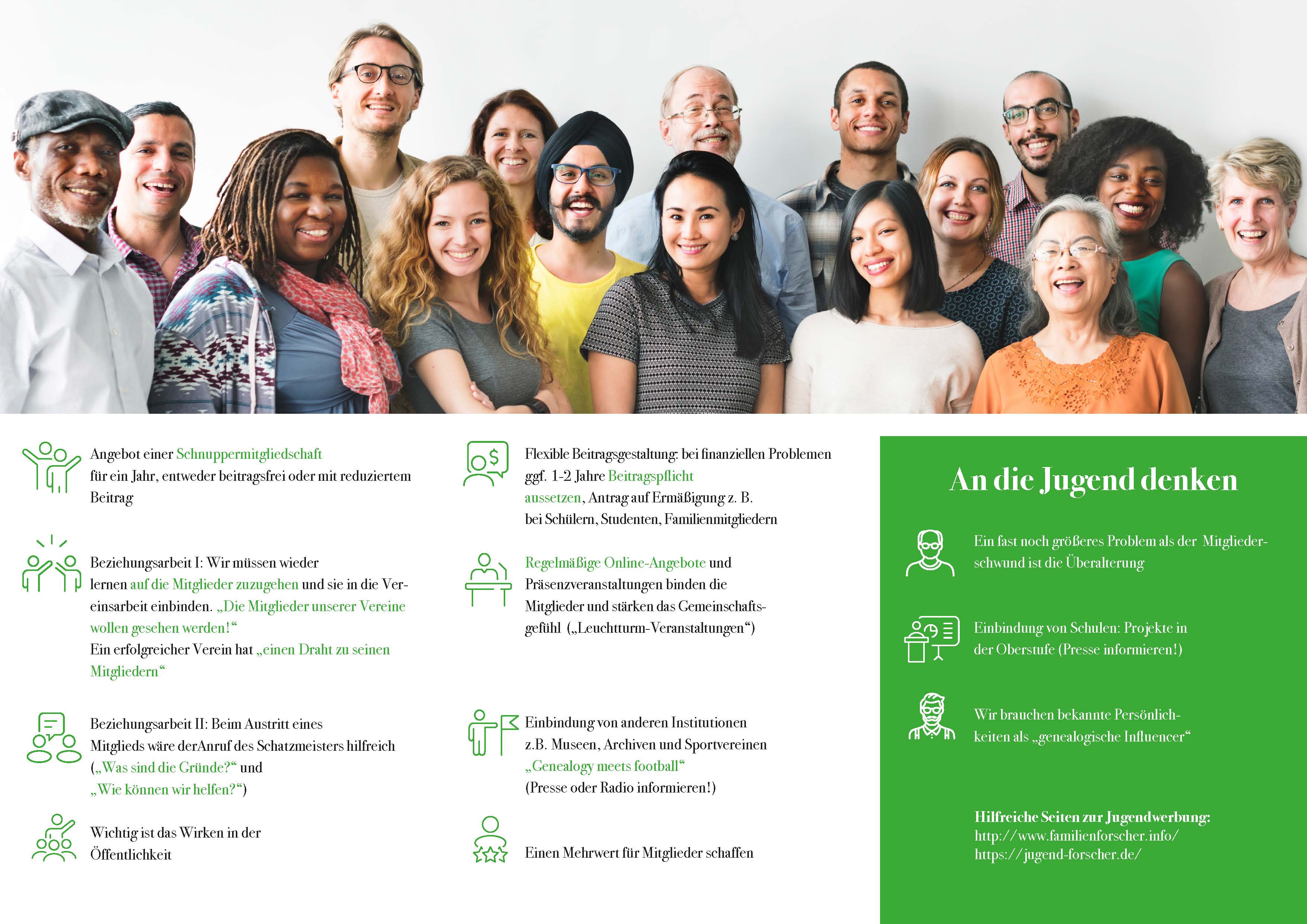 DAGV-Flyer: Mitgliederschwund