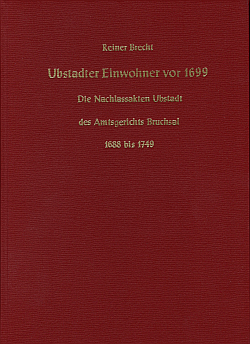 Titelblatt Ubtadter Einwohner